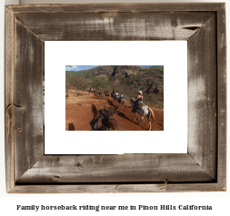 family horseback riding near me in Pion Hills, California